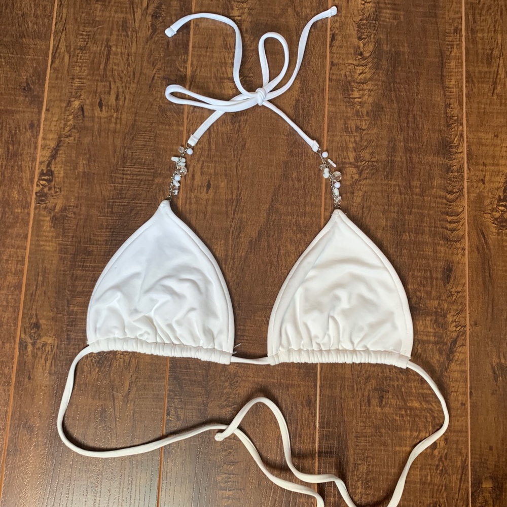 Ralph Lauren White Bikini Top! 👙
